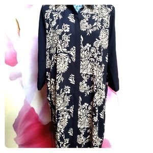 Loft Navy Blue Dress